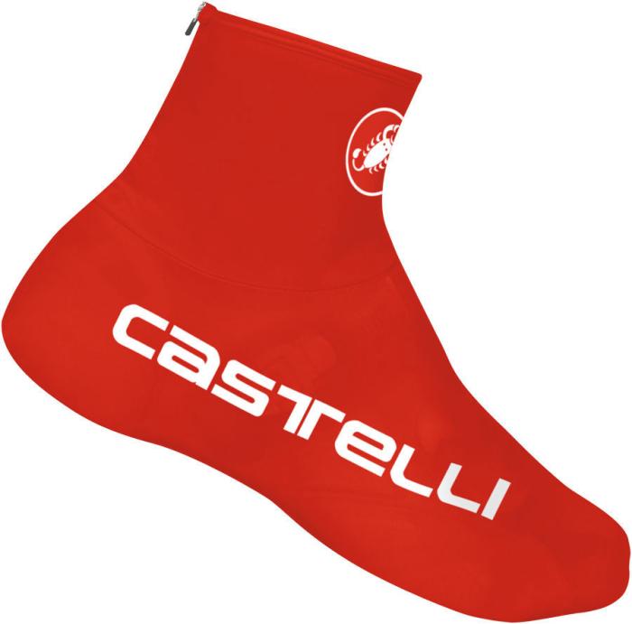 2014 Castelli Cubre zapatillas rojo